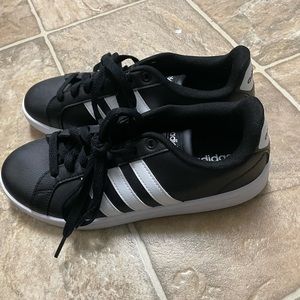 adidas Black with White Stripes